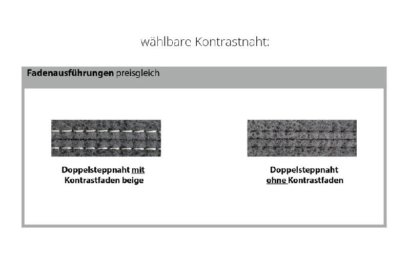 Nahtausführung