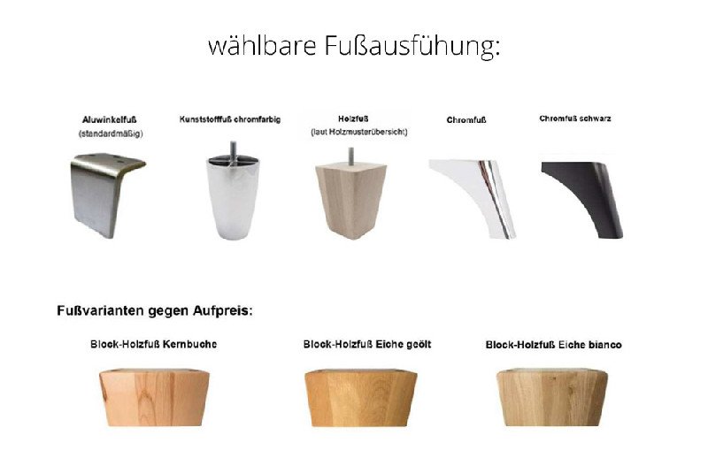 Fußausführung