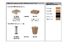 Monroe von Planpolster - Sofagarnitur Variante rechts alu