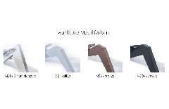 16777 Broadway von Willi Schillig - Ledersofa cream white