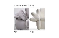 Time-PLUS von Dietsch - Ecksofa Variante links platin