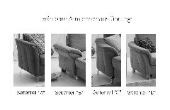 S134 Studioline von Ponsel - Polstergarnitur blau