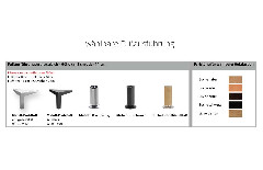 PN-EM19075 von Polinova - Ledersofa Variante rechts charcoal