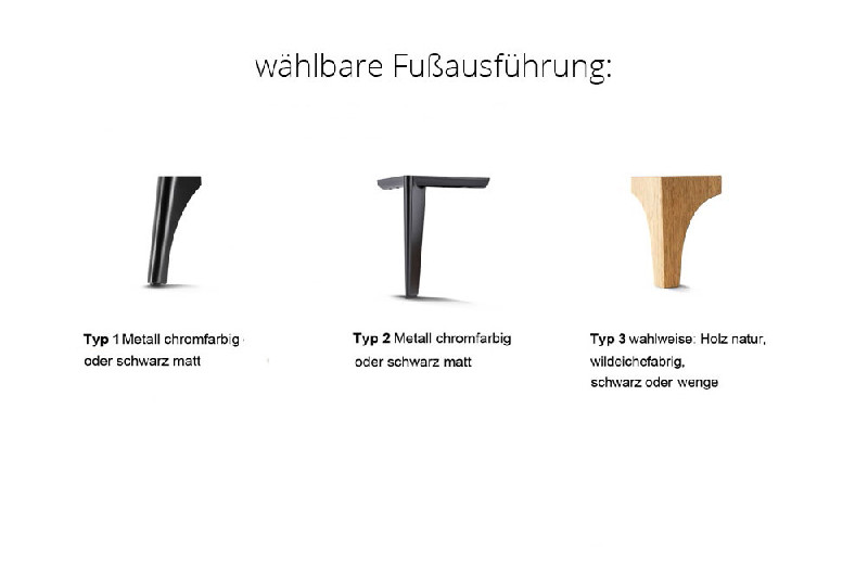 Fußausführung
