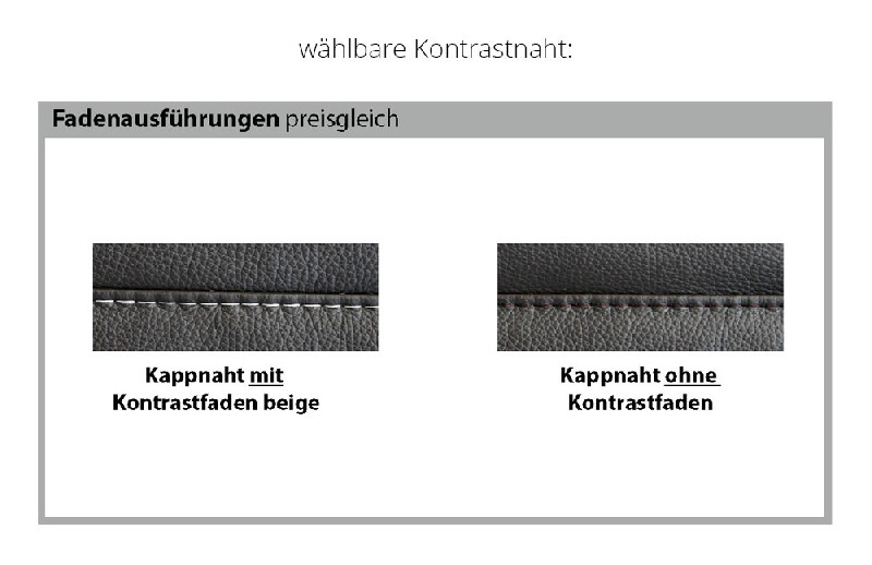 Nahtausführung