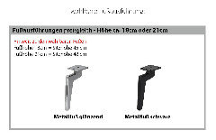 PN-EM20061 von Polinova - Ledergarnitur Variante links weiß