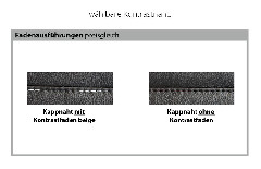 PN-EM20061 von Polinova - Ledergarnitur Variante links weiß