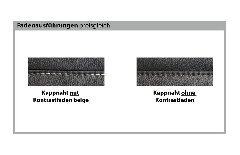 PN-EM20061 von Polinova - Ledergarnitur Variante links weiß