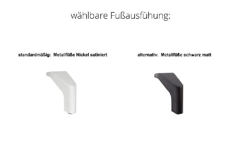 Fußausführung