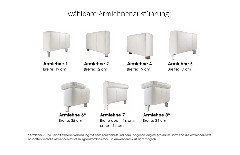 Intermezzo-LE21 von Candy - Polstergarnitur bianco