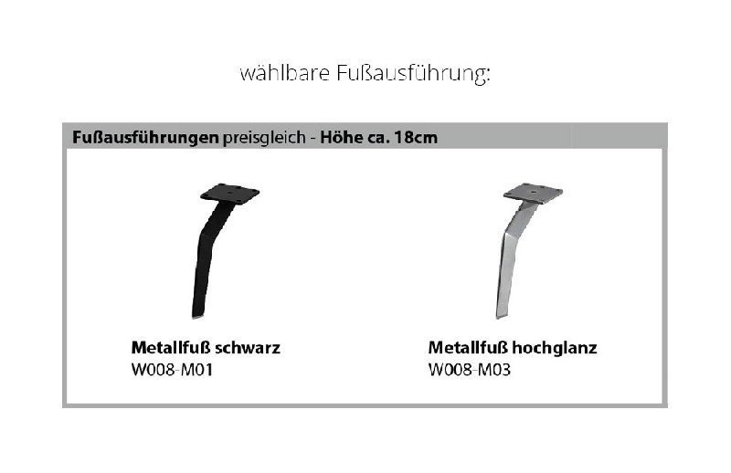 Fußausführung