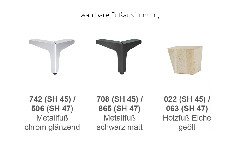 1096 von Carina - Eckcouch Variante links frost-grey