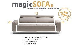 Moon-LE22 von Dietsch - Polsterecke Variante links anthrazit