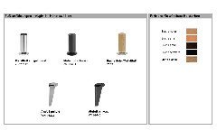 PN-EM21059 von Polinova - Ledersofa Variante rechts anthrazit