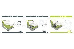 PN-EM21079 von Polinova - Ledersofa Variante rechts ecru