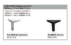 PN-EM21079 von Polinova - Ledersofa Variante rechts ecru