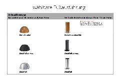HU-SF15058 von Hukla - Ledergarnitur anthrazit