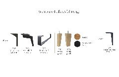 Odense von Vilmers - Ecksofa rechts staple-grey