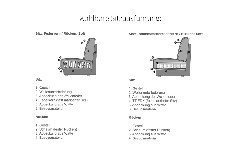 4001 von Carina - Sofa-Duo grey