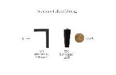 Tailos S von Vilmers - Eckgarnitur mit Hocker dirty sand