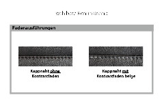 HU-SC17009 von Hukla - Polsterecke rechts grau