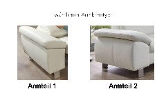 Serenity 2068 von Polsteria - Polsterecke Ausführung links savannah