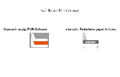 Tonga 2032 von Polsteria - Polsterecke Ausführung rechts grey-blue