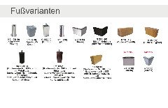 Landscape 2155 von ALINA - Eckgarnitur Variante rechts kirsche