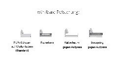 Fulla 2031 von Poco - Sofalandschaft Variante links dunkelgrau