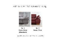 Fulla 2031 von Poco - Sofalandschaft Variante links dunkelgrau