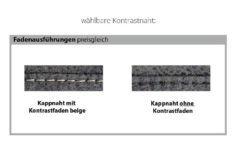 Nahtausführung