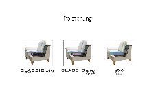 S380 Flexline 10 von Ponsel - Polstergarnitur rechts stein