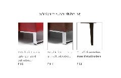 20550 Alessiio von Willi Schillig - Ledergarnitur Ausführung links chocolate