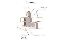Coco von Calia Italia - Sessel visone