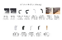 1101 von Carina - Polster-Duo stone