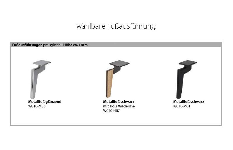 Fußausführung