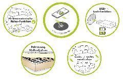 Doppio von Job - Ecksofa Ausführung rechts dunkelbraun