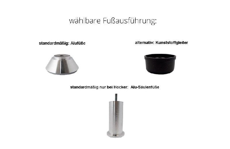 Fußausführung