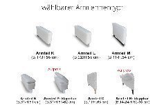 6296 von ALINA - Ecksofa agate-grey rechts