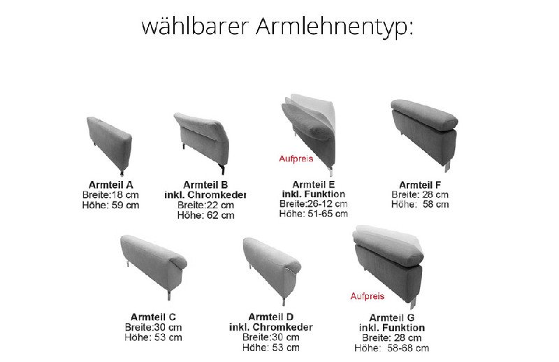 Armlehnenvariante