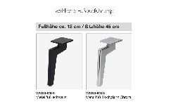 SO 3500 von set one by Musterring - Ecksofa Variante links alu