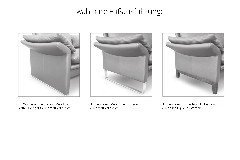 Lucca-LE18 von Erpo Polstermöbel - Ledergruppe mocca