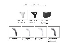 MR 370 von Musterring - Ledercouch Variante rechts grey