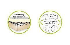 Salome von Job - Ecksofa Variante rechts schwarz