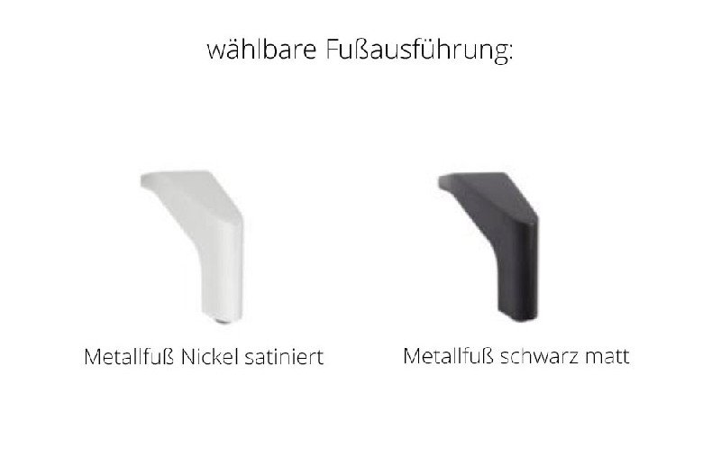 Fußausführung
