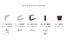 Aragon-LE25 von Het Anker - Ledersofa antraciet