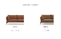 Mitch von Het Anker - Ledergarnitur rechts brown-rhum