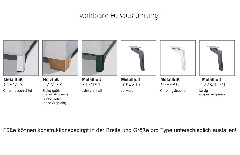 MR 365 von Musterring - Polsterecke Variante rechts green