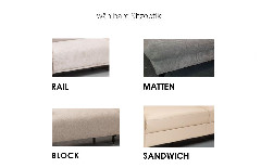 Avanti Lux von Hjort Knudsen - Ecksofa Variante rechts grey
