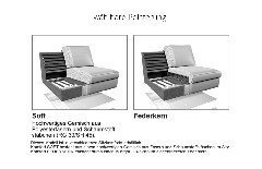 MR 2490 von Musterring - Ledersofa Variante rechts blue